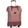 Fabrizio Nákupná taška na kolieskach PUNTA Big Wheel 40 L ružová