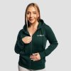 GymBeam Dámska mikina Zipper Hoodie Pine - XS