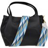 NovaKabelka.sk Tea Nera s prídavným popruhom IV kožená talianska crossbody kabelka čierna
