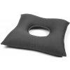 ELIKS Rektálny vankúš na sedenie s pohánkou 40 x 40 cm sivý
