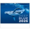 Kalendár nástenný 2026 - Deep Blue