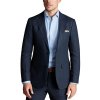Charles Tyrwhitt Linen Jacket — Dark Navy - Classic fit | 58 | Predĺžené