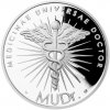 Česká mincovna Strieborná titulárna medaila - MUDr. proof 42 g