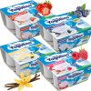 Nestlé Yogolino Mliečny dezert Vanilka Jahoda Malina Čučoredka 4 x 4 x 100 g