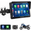 CARPURIDE W702 PRO MOTOCYKLOVÝ CARPLAY DISPLEJ S FUNKCIOU INTERKOMU MOTOR 2024