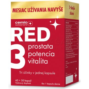 Cemio RED3 2023 90 kapsúl