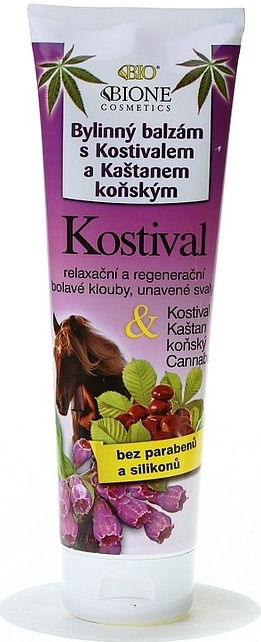Bione Cosmetics bylinný balzam s kostihojom lekárskym a gaštanom konským  300 ml od 1,92 € - Heureka.sk