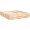 Karup Design BASEMENT BED natural pine (posteľ z borovice) 226x242x41 cm natural (lak)