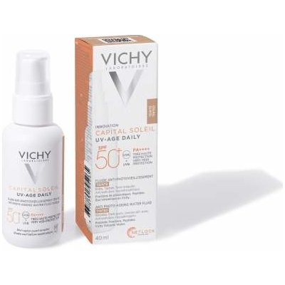 VICHY Capital soleil UV-age daily tónovaný fluid SPF50+ 40 ml