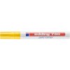 Permanentný lakový popisovač, 2 4 mm, EDDING 750, žltý