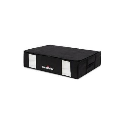Vákuový úložný box s puzdrom Compactor Vákuový úložný box s puzdrom 3D Black Edition L 145 L - 50 x 65 x 15,5 cm