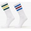 adidas 3 Stripes Ribbed Crew Socks 2-Pack White/ Multicolor L L