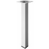 Hettich Nábytková noha hranatá, hliník, 25 x 25 x 250 mm