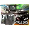 Deflektory - protiprievanové plexi Nissan Cube 5D od 2010 (+zadné)