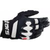 Motocyklové rukavice Alpinestars Halo čierna biela 2XL