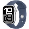 Apple Watch Series 10 42 mm Cellular strieborný hliník s denimovým športovým remienkom M/L MWX43QC/A