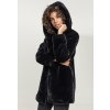Urban Classics Ladies Hooded Teddy Coat black