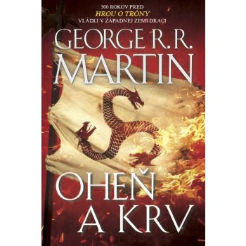 fantasy kniha Oheň a krv - George R.R. Martin