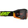 LEATT Brille Velocity 6.5 neon orange light grey 58 %