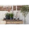 Clayre & Eef Granitový antik keramický obal na kvetináč Granit S - Ø8*7 cm - Clayre & Eef