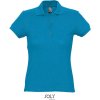 SOL's Collection Polokošile Passion, krátký rukáv, dámská COT25133802205-aqua 2XL Aqua