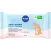 Nivea Baby vlhčené čistiace obrúsky Soft & Cream 57 ks, Soft & Cream
