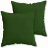 OBLEČKA NA VANKÚŠE 40x40 DEKORAČNÁ OZDOBNÁ ZELENÁ FARBA