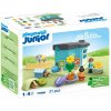 Playmobil Junior: Ustajnenie zvierat s dávkovačom krmiva