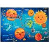 Dětský koberec Torino Kids 230 solar system 80 x 120 cm