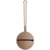 Mushie Puzdro na cumlík Guľa Ball - Pale Taupe Natural