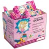 Miradent XyliPOP Lízanka s xylitolom príchuť jahoda Strawberry 50 x 6 g