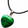SRDCE Náhrdelník z malachitu