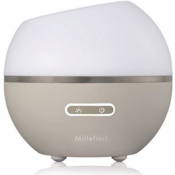 Millefiori Milano Ultrazvukový difuzér skleněný Hydro Half Sphere Dove 165 ml