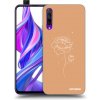 Picasee silikónový prehľadný obal pre Honor 9X Pro - Peonies