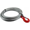 VT Oceľové lano HERKULES 6 mm s hákom, 30 m