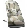 Babybjörn Bliss Print Khaki Green Cotton, tmavo sivá konštrukcia 7317680060396