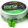 Nástrahy Stég Soluble Upters Smoke Ball 8-10mm 30gr Garlic-Almond