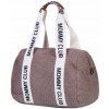 Childhome Taška na kočík Mommy Club Signature Teddy Soft brown