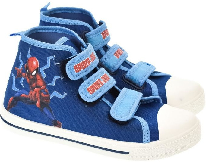 Detské modré topánky SPIDERMAN