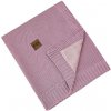 EKO Deka bambusová s velúrovou podšívkou Lilac 100x80 cm