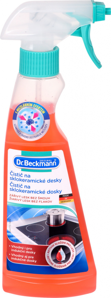 DR.Beckman čistič na sklokeram dosky 250 ml od 4,09 € - Heureka.sk