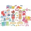 Hape Magnetické puzzle Obliekanie