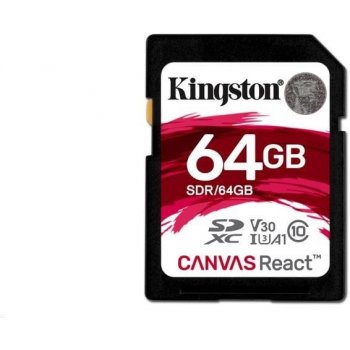 Kingston SDXC 64GB UHS-I U3 SDR/64GB