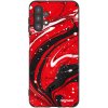 Picasee silikónový čierny obal pre Samsung Galaxy A13 4G A135 - Red black