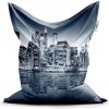 Sablio Sedací vak Nočný New York - 200x140 cm
