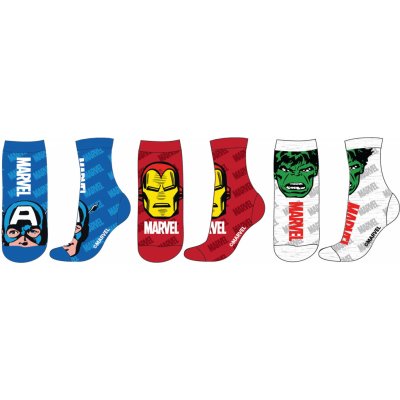 Avengers Chlapčenské ponožky mix farieb