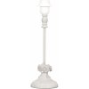 Clayre & Eef Šedá základňa ku stolný lampe s ružičkami - Ø 11 * 35 cm E27 / max 1 * 60W - Clayre & Eef