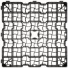 Zatrávňovacie tvárnice Covergrid G4, čierna