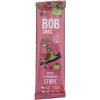 Bob Snail Jablko a jahoda RAW bobuľový prúžok bez pridaného cukru - 14 g