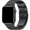 AW Kovový BR remienok pre Apple Watch - Čierny Veľkosť / Rozteč: 44/45/46/49mm, Farba: Čierny IR-AWBR05